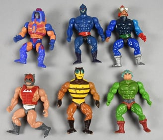 (6) 1980s l Masters of the Universe He-Men