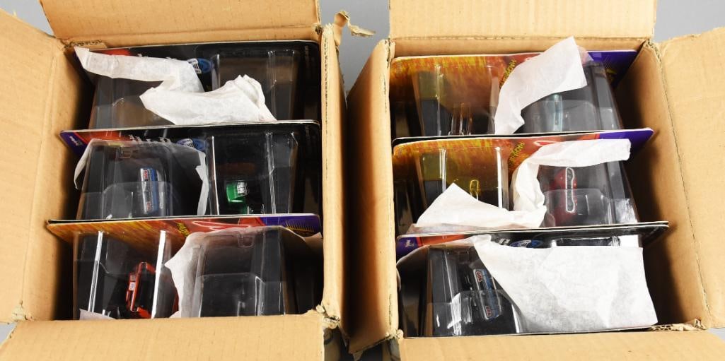 1999-00 Johnny Lightning Magma's Factory Shipping Cases-NOS: Lot is two 1999-00 Johnny Lightning Magma's Factory Shipping Cases-NOS. Both cases full, 12 cars each, 24 cars in total. Single owner collection from the largest toy collector on the West Coast.