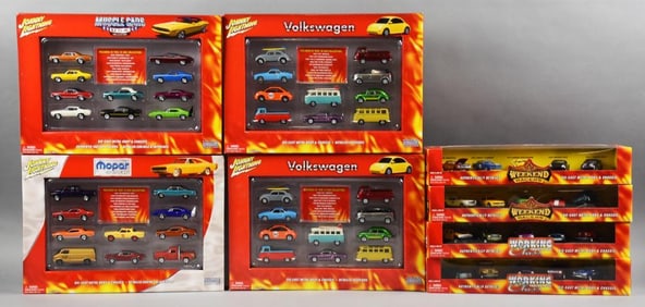 (8) 2004 Johnny Lightning Multi-Packs Die-Cast-MIB-NOS