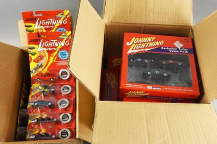 (39) 1990s-00s Johnny Lightning Asst Including Multi Packs-MOC-NOS