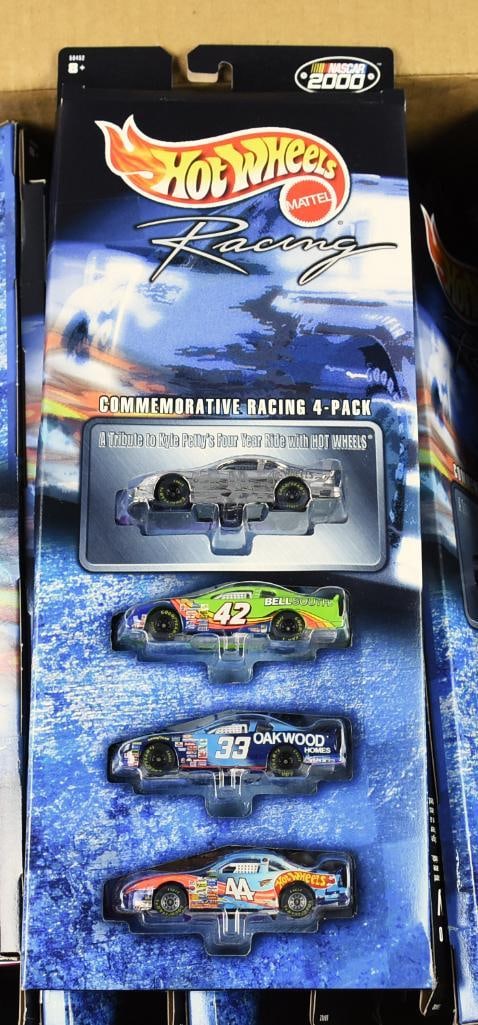 (12) 2000 Hot Wheels 1:64 NASCAR Racing 4 Car Packs-NOS (1 of 5)