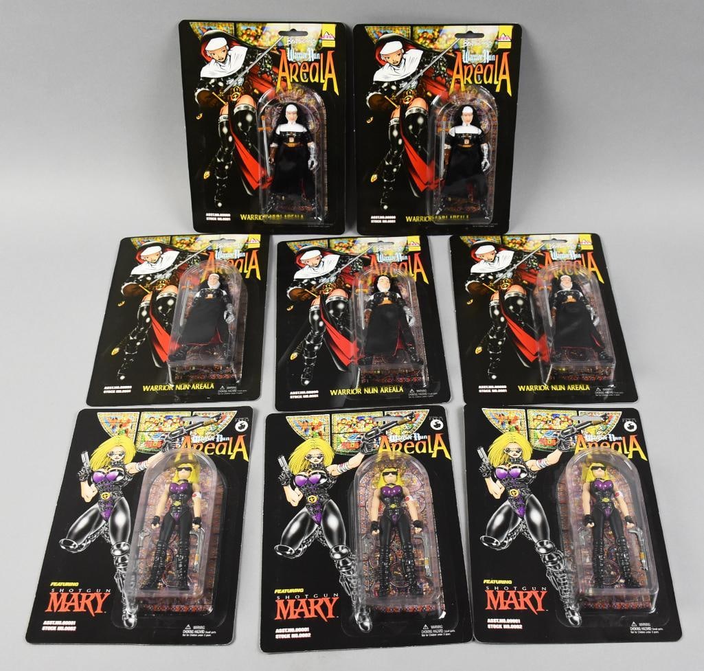 1997 Antarctic Press Areala Action Figures MOC NOS (1 of 2)