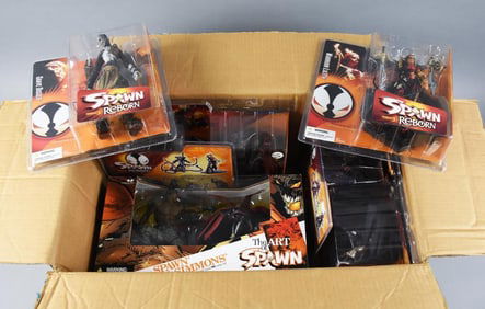 2000s McFarlane Spawn Reborn Action Figures MOC NOS