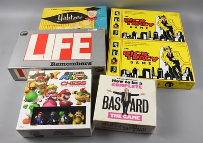 1980s-2000s Various Assorted Board Games