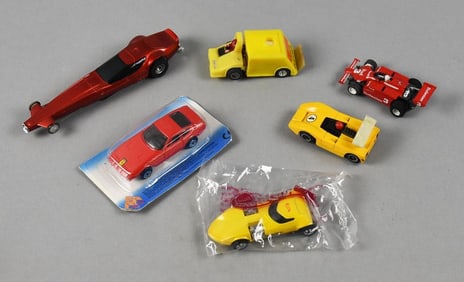 Slot Car Assortment, Aurora, Tyco & More, Carded & Loose