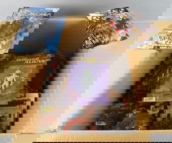 1990s, 2000s Assorted Mfg Action Figures MIP NOS