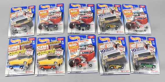 2000 Mattel Hot Wheels Target Exclusives Diecast MOC NOS