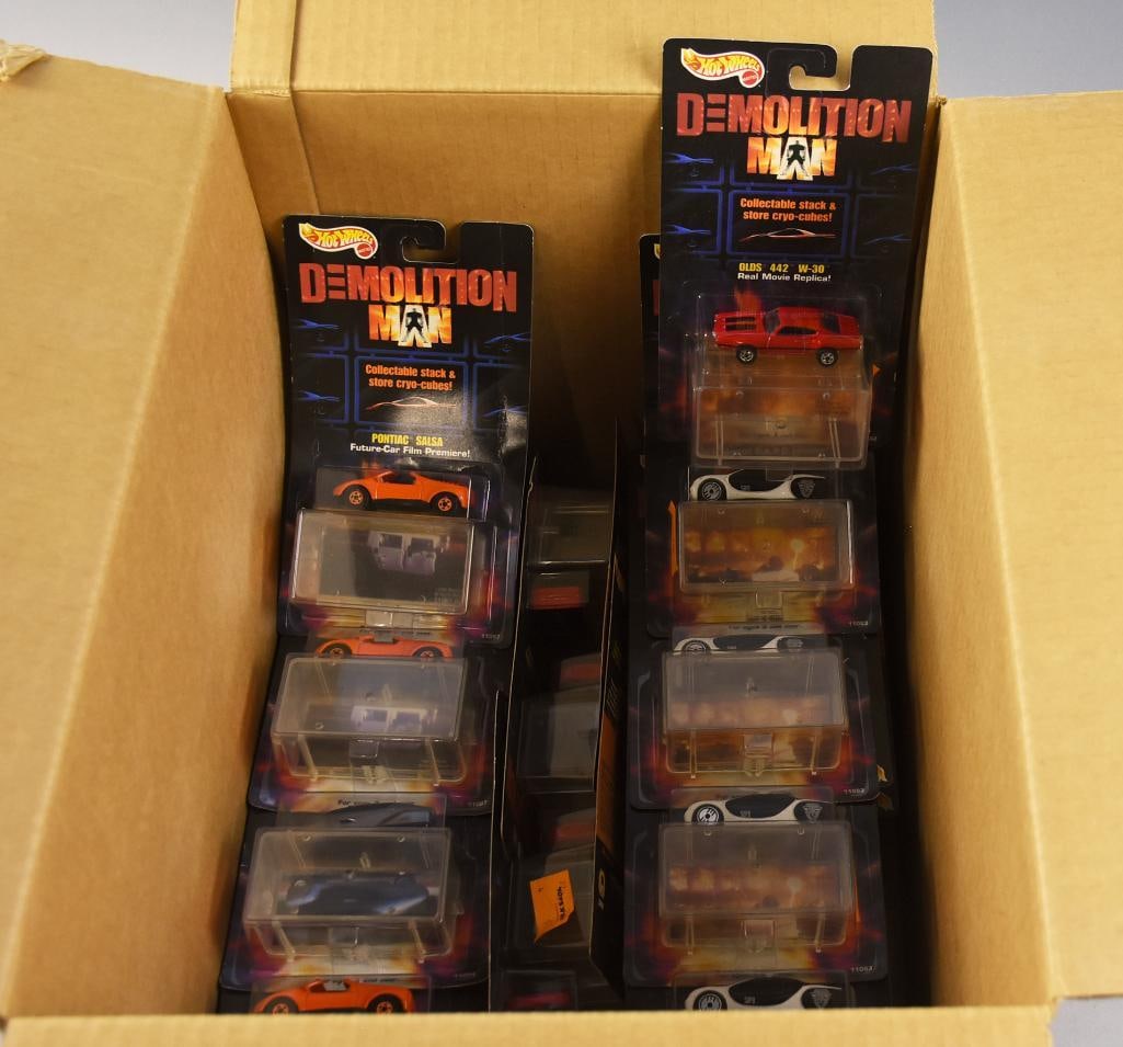 1993  Hot Wheels Demolition Man Diecast MOC NOS (1 of 3)