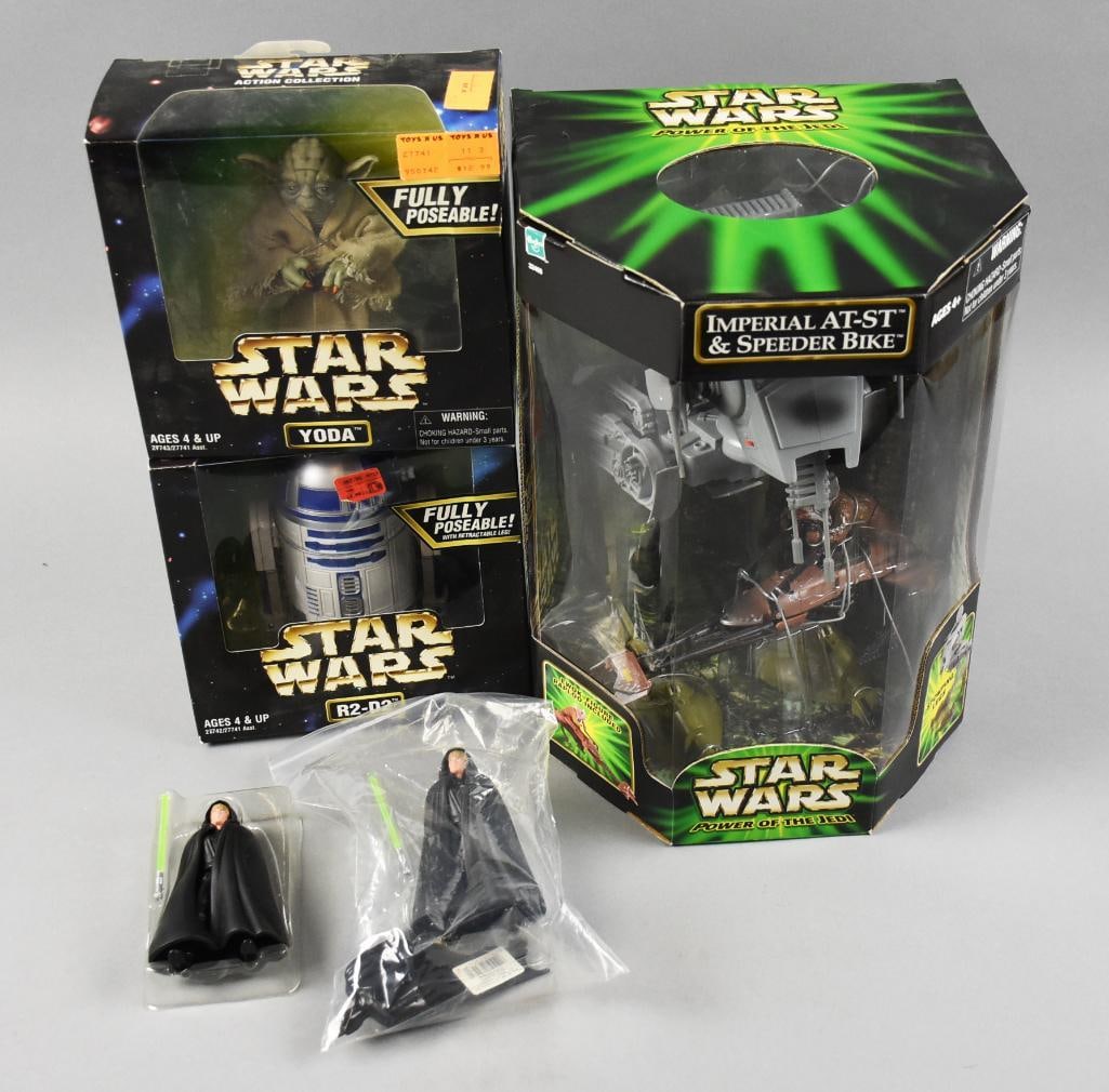 1990s, 2000s Hasbro, Kenner Star Wars Action Figs MIP NOS (1 of 2)