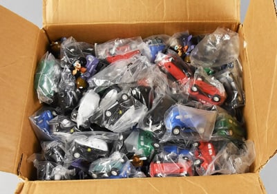 Large Assortment Dick Tracy Car Sets, Factory Bags