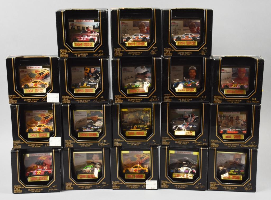 (18) 1992-94 Racing Champions Premier Edition NASCAR MIP-NOS (1 of 5)