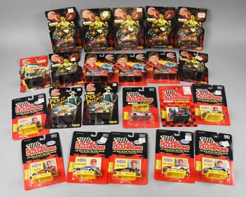 (22) 1990s Racing Champions 1/64 Scale Die Cast-MOC-NOS