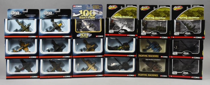 (18) 2004-06 Corgi Military Aircraft Die-Cast 1:72 Scale-MIB-NOS