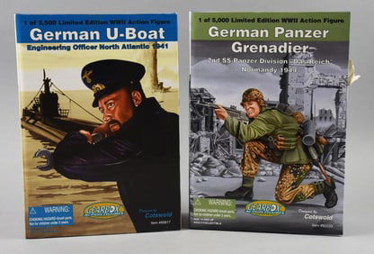 2002-03 Gearbox WWII 12" German Soldiers - Ltd Ed-MIB-NOS