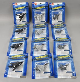 (12) 2005 Can-Do Pocket Army USAF Combat Aircraft-MOC-NOS