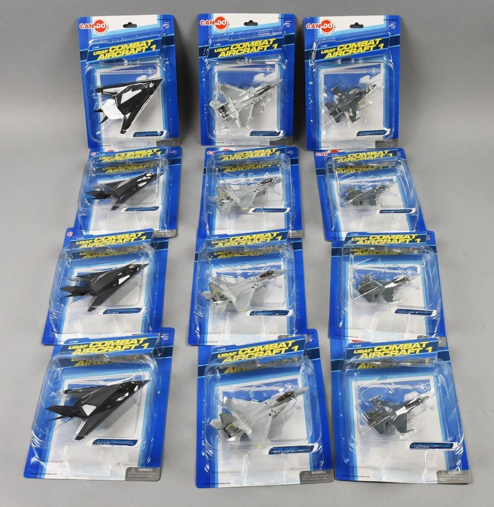 (12) 2005 Can-Do Pocket Army USAF Combat Aircraft-MOC-NOS (1 of 3)