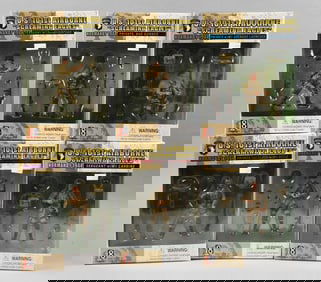 (6) 2001 Dragon Models US 101st Airborne Screaming Eagles 1:18-MIB-NOS