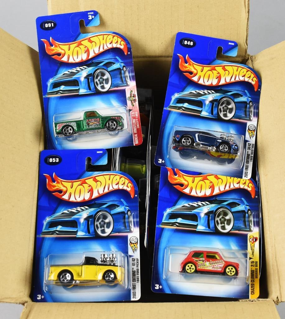 Factory Case 2000s 72 cars  Hot Wheels Assortment MOC-NOS (1 of 4)