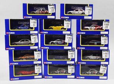 (14) 2003 Corgi Die Cast Cars 1:43 Scale-MIB-NOS