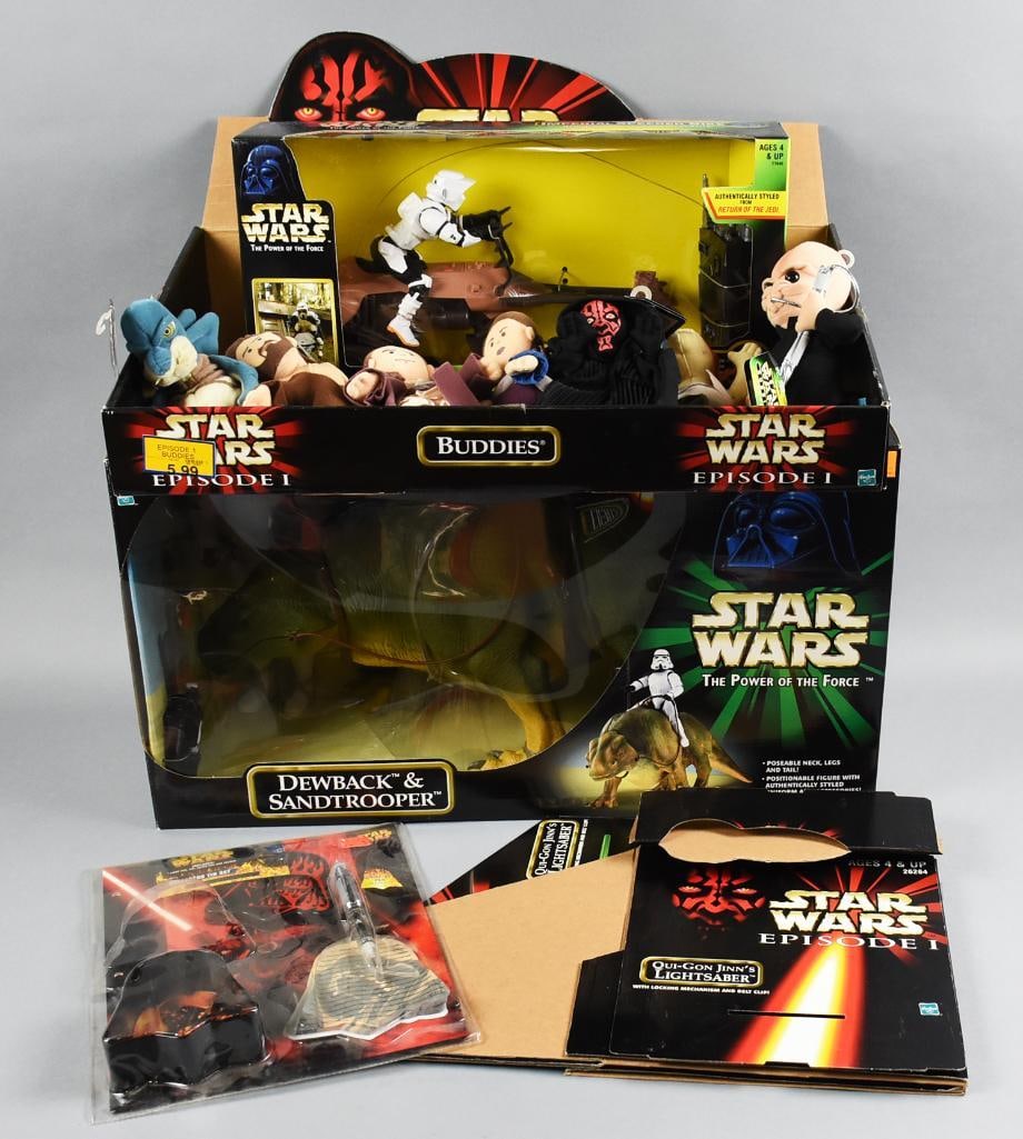 1990s-2000s Star Wars Store Display, Plush & More-NOS (1 of 6)