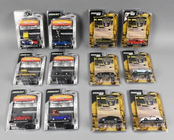 (12) 2010 Greenlight Garage & Country Roads Die-Cast-MOC-NOS