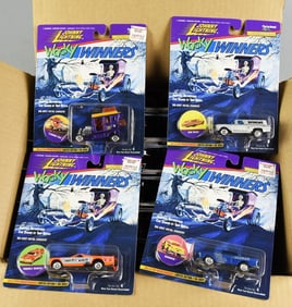 (35) 1996 Johnny Lightning Wacky Winners Die-Cast-MOC-NOS