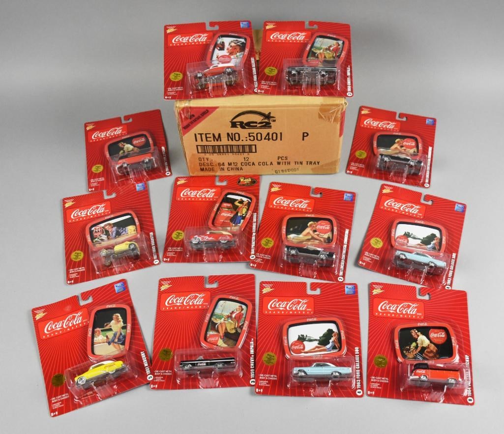 2006 Johnny Lightning RC2 Coca Cola w/ Tray Factory Case NOS (1 of 5)