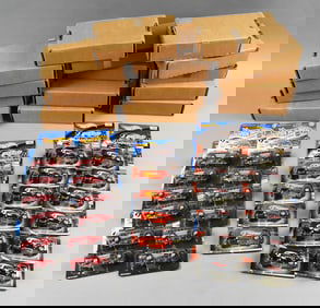 (28) 2000s Mattel Hot Wheels Penske Buses-MOC-NOS