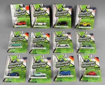 2013 Greenlight Motor World Series 8-Original Factory Case-NOS