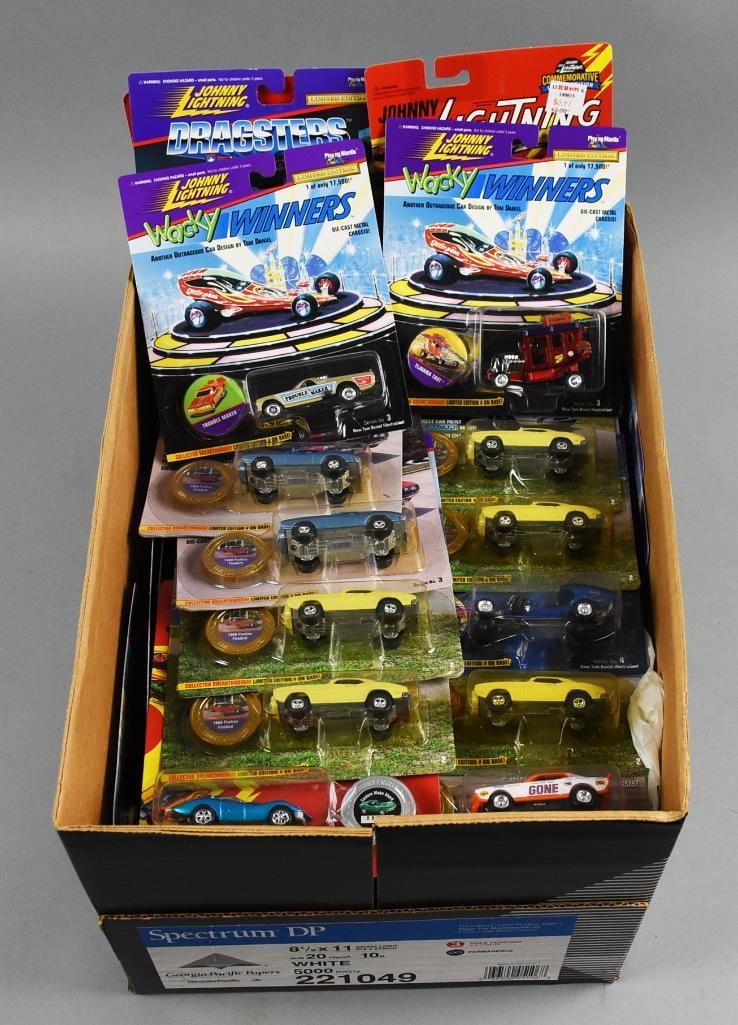 (75) 1990s Johnny Lightning Assorted Series  MOC-NOS (1 of 4)