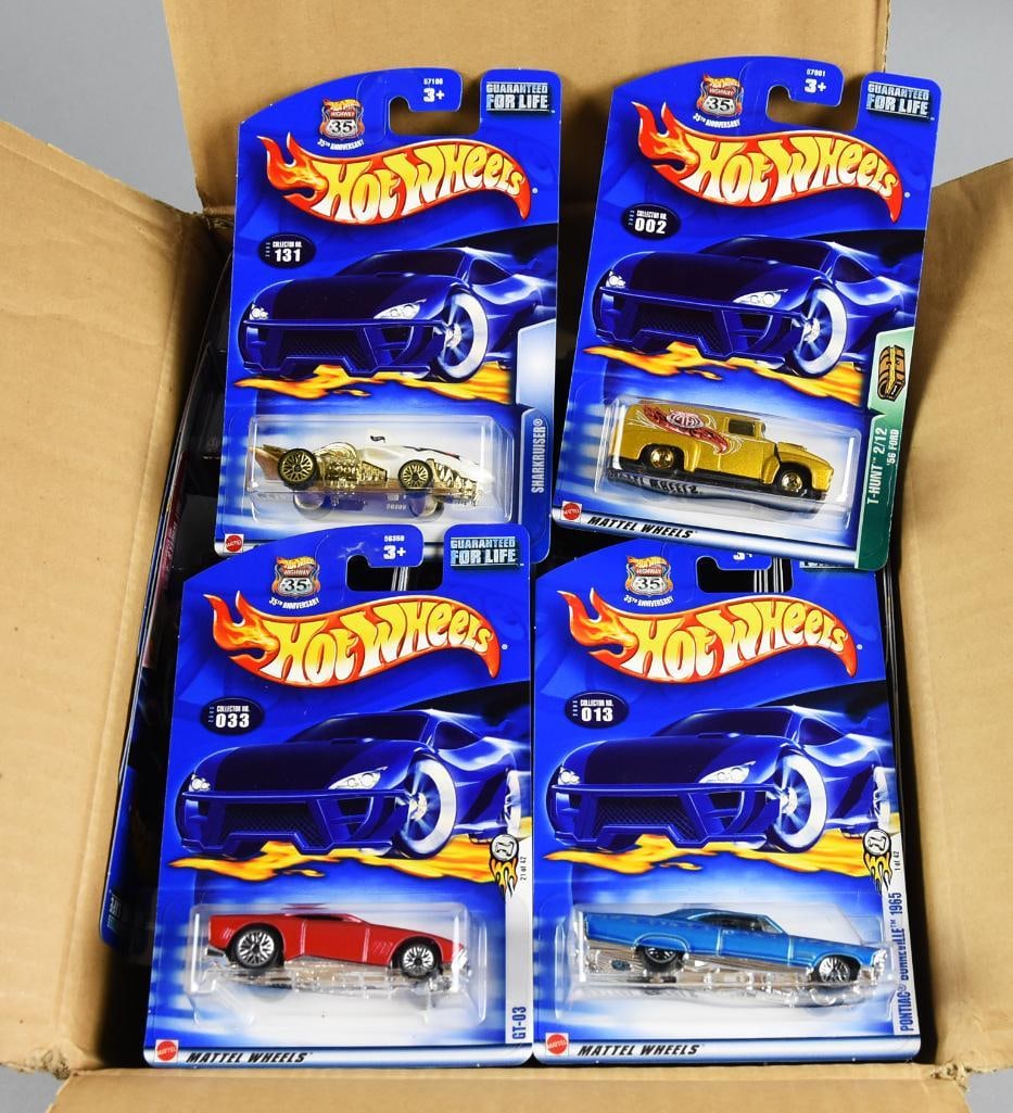 2002 72 cars  Hot Wheels 35th Anniversary Factory Case-MOC-NOS (1 of 4)