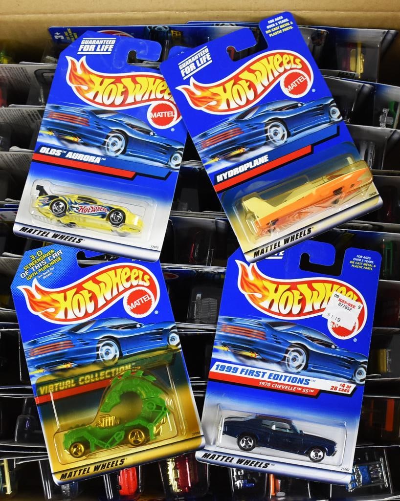 1990s Mattel Hot Wheels Factory Shipping Case MOC-NOS (1 of 5)