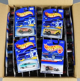 (72) 1990s-2000s Mattel Hot Wheels Unsorted Die-Cast-MOC-NOS