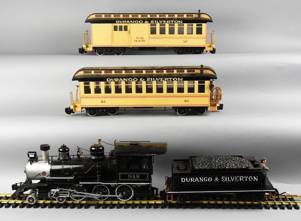 "G" Bachmann Durango Silverton No. 25 Locomotive Train Set (1 of 11)