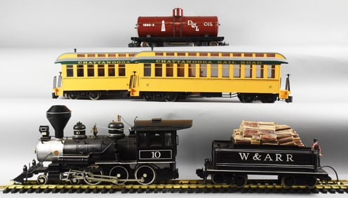 Bachmann 4-6-0 Chattanooga No 20 Loco, Tender and Cars