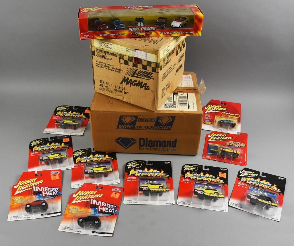 (40) 2000s Johnny Lightning Assorted Die-Cast-MIP-NOS (1 of 6)