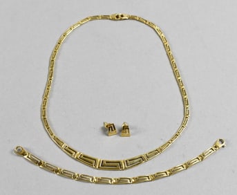 Arpas Turkish 14K Yellow Gold Parure