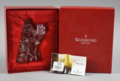 1st Ed Waterford Crystal Santa Claus 108146 in Original Box