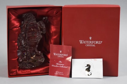 1st Ed Waterford Crystal St. Nicholas 140025 in Original Box