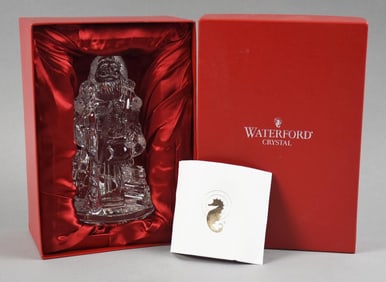 Waterford Crystal Santa Claus 135036 in Original Box