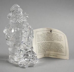 Waterford Crystal Santa Brings the Tree 5rd Ed