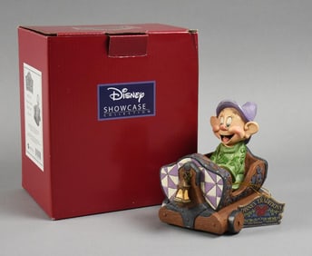 Enesco Disney Showcase Seven Dwarfs Mine Train MIB