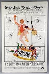 1967 Tommy Steele Half A Sixpence Movie Poster One Sheet