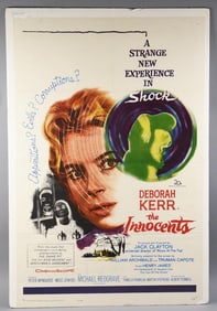1961 The Innocents Deborah Kerr Thriller One Sheet