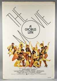 1985 A Chorus Line The Movie, One Sheet Movie Poster