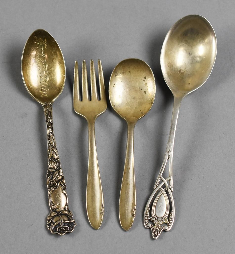 Vintage & Antique Sterling Flatware, Alvin, Lunt & Heirloom (1 of 6)
