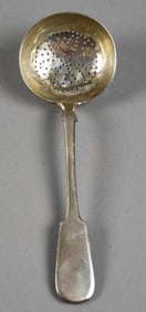 1887 Richard Muller Kiev 84 Silver Tea Strainer