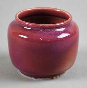 Cowan Pottery Red Luster Glaze Vase