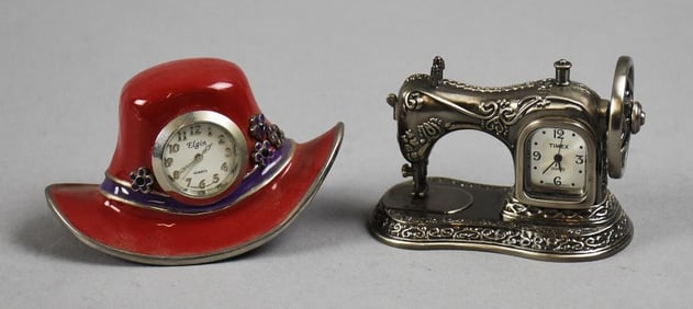 Timex & Elgin Figural Novelty Clocks