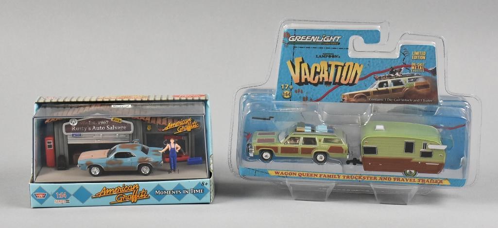 2000s Greenlight Vacation, Motor Max American Graffiti NOS (1 of 2)